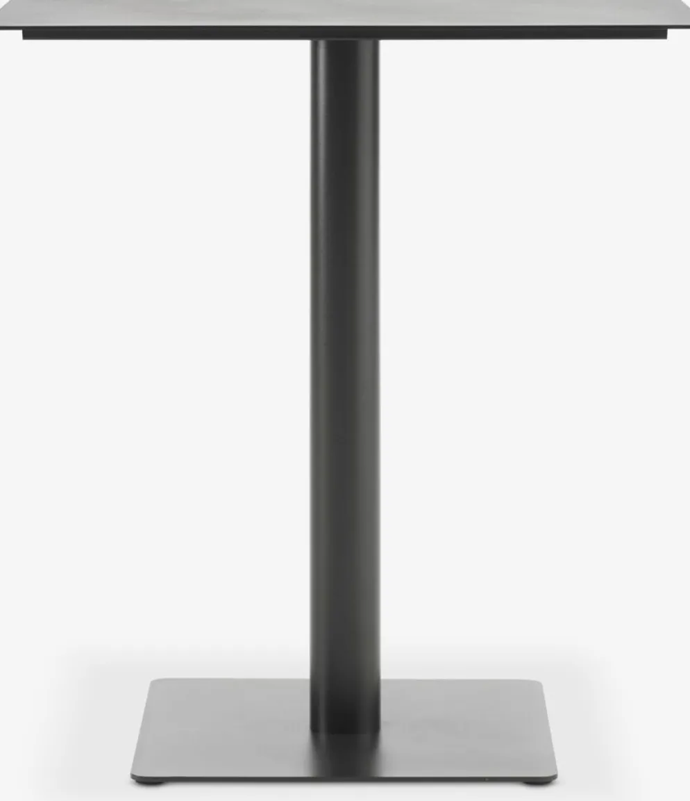 KAPPRUET + INGSTRUPKAPPRUET L65 table + 2 INGSTRUP chaises noir