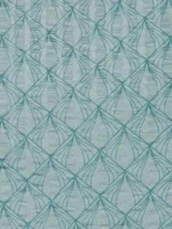 KARENBasicParure de lit Seersucker KAREN 240x220 turquoise