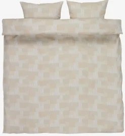KARIPlusParure de lit Seersucker KARI 240x220 sable