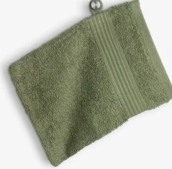 KARLSTADGoldGant de toilette KARLSTAD 15x21 vert armée