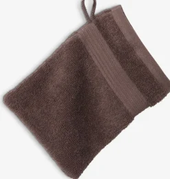 KARLSTADGoldGant de toilette KARLSTAD 15x21 brun foncé KRONBORG