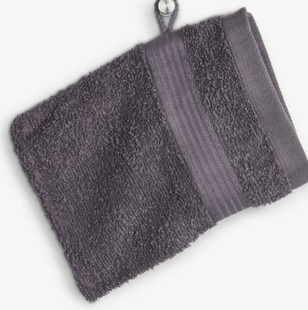 KARLSTADGoldGant de toilette KARLSTAD 15x21 gris foncé
