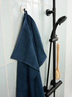KARLSTADGoldServiette de toilette KARLSTAD 50x100 marine