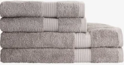 KARLSTADGoldServiette de toilette KARLSTAD 50x100 gris