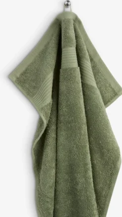 KARLSTADGoldServiette de toilette KARLSTAD 50x100 vert armée