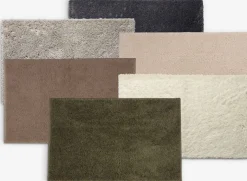 KARLSTADGoldTapis de bain KARLSTAD 50x80 gris KRONBORG