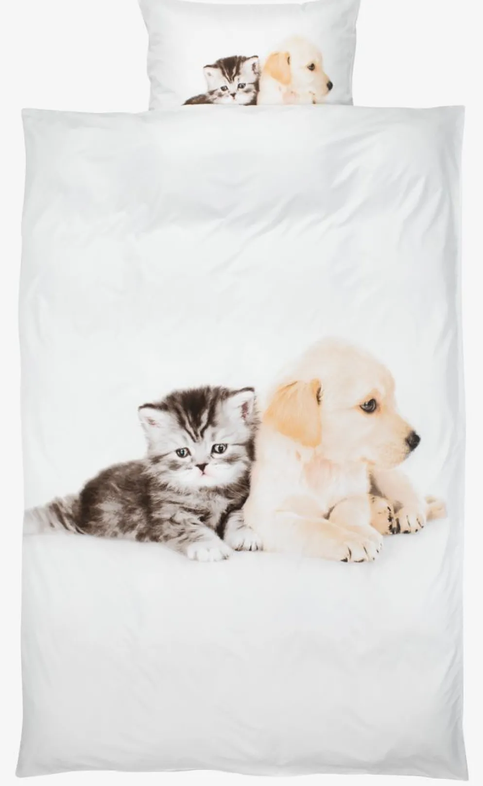 KAYABasicParure de lit KAYA Micro 140x200 blanc