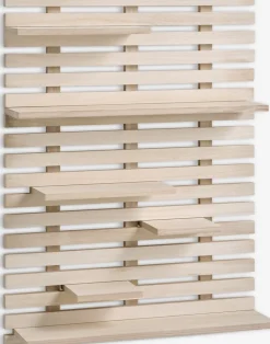KETTINGEÉtagère murale KETTINGE 6 tablettes naturel