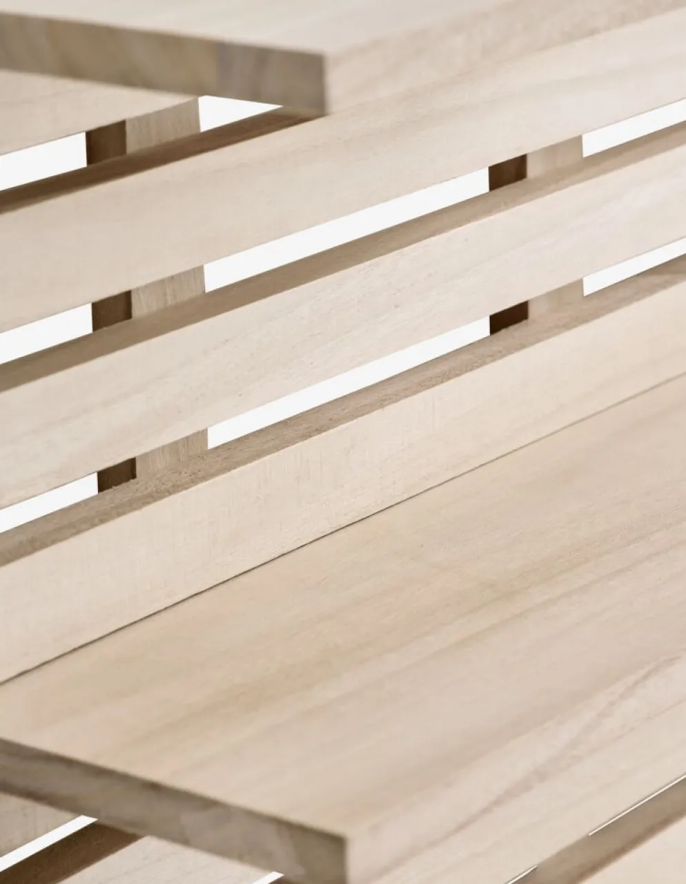 KETTINGEÉtagère murale KETTINGE 6 tablettes naturel