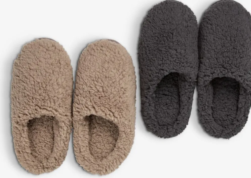 KILLEBERGChaussons KILLEBERG teddy taille 36-45 assorti