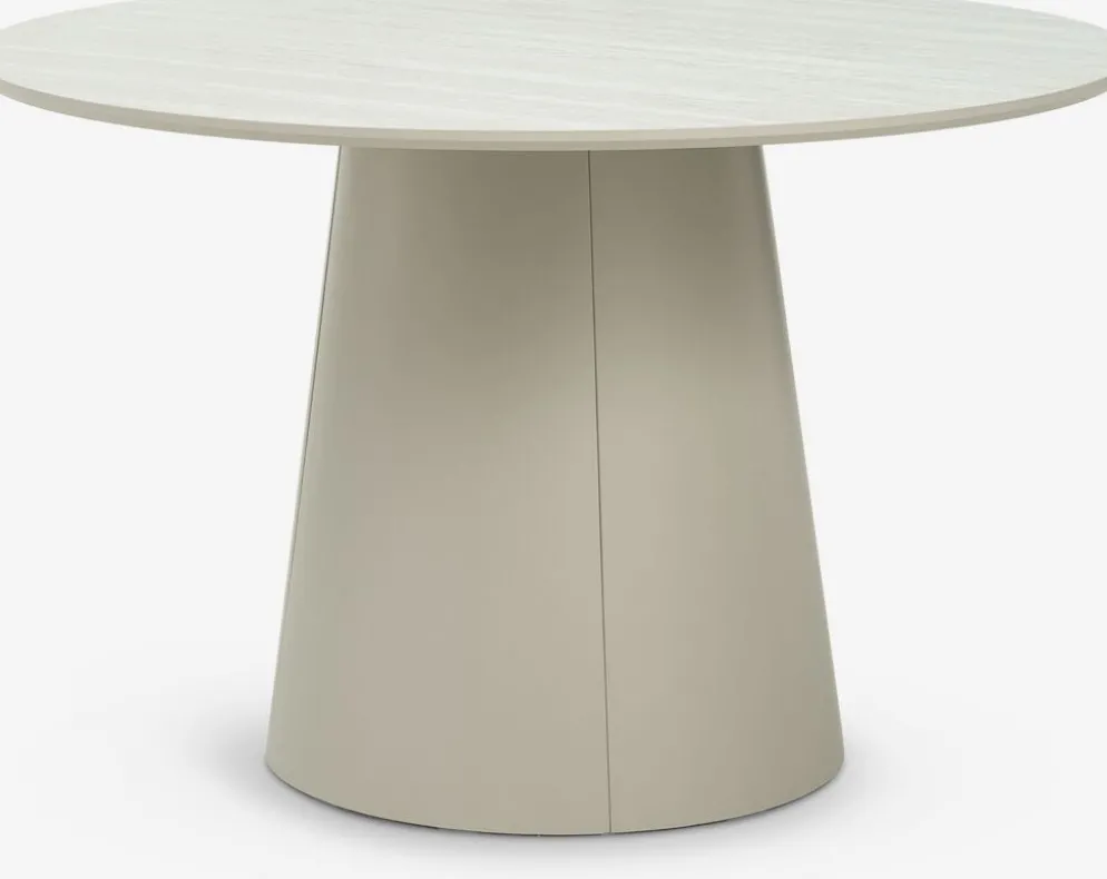 KLIPLEVTable KLIPLEV Ø120 coloris travertin/beige