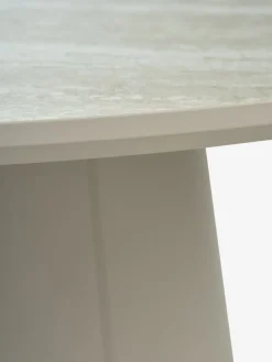 KLIPLEVTable KLIPLEV Ø120 coloris travertin/beige