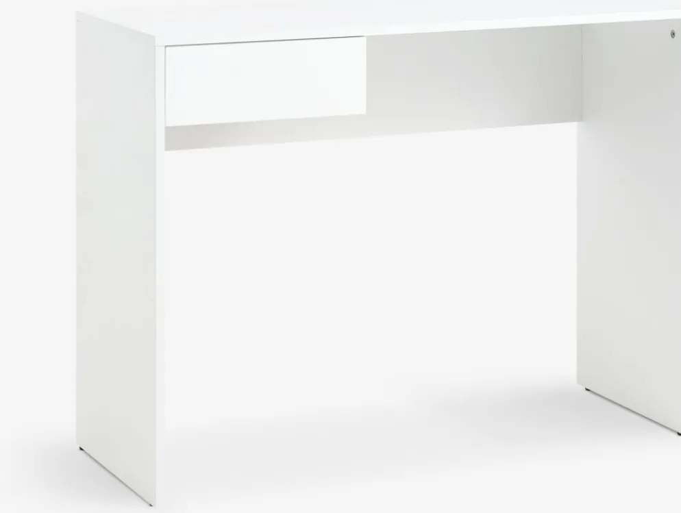 KNABSTRUPBureau KNABSTRUP 40x100 1 tiroir blanc