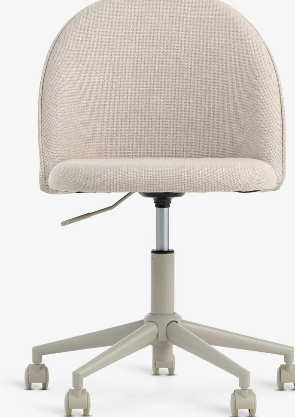 KOKKEDALChaise de bureau KOKKEDAL tissu beige/beige
