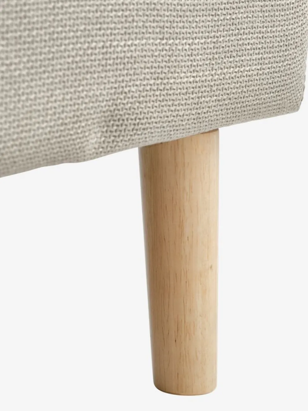 KONGSBERGCadre de lit KONGSBERG 140x190 tissu beige
