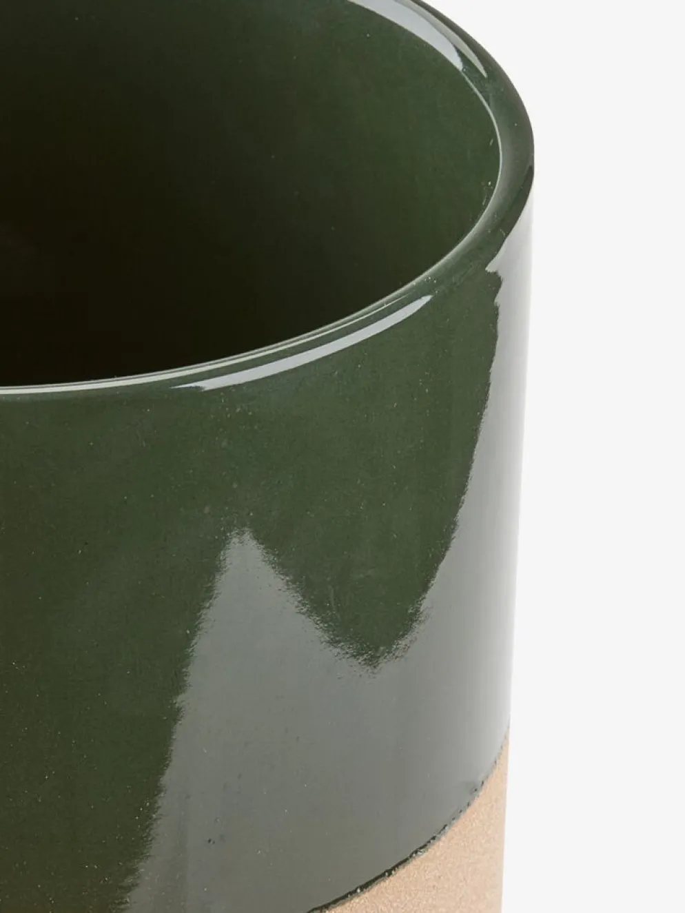 KRAGEBac à fleurs KRAGE Ø16xH15 vert foncé