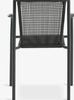 KRISTIANSTADChaise empilable KRISTIANSTAD vert foncé