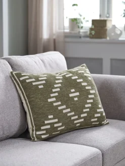 KROKUSCoussin KROKUS 40x60 chenille vert/beige