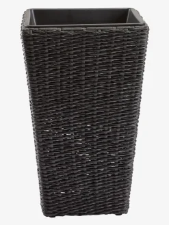 KUBBPanier pour plantes KUBB l30xL30xH50 noir