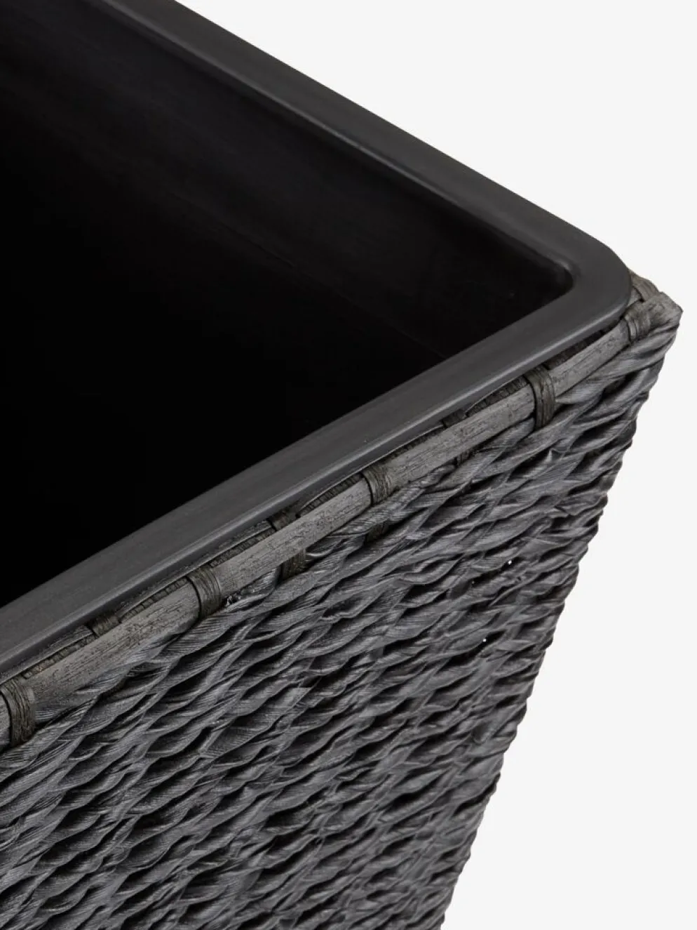 KUBBPanier pour plantes KUBB l36xL36xH70 noir