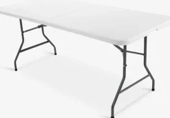 KULESKOGTable pliante KULESKOG l75xL180 blanc