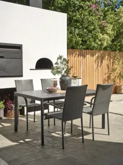 KUMLATable de jardin KUMLA l95xL150 gris