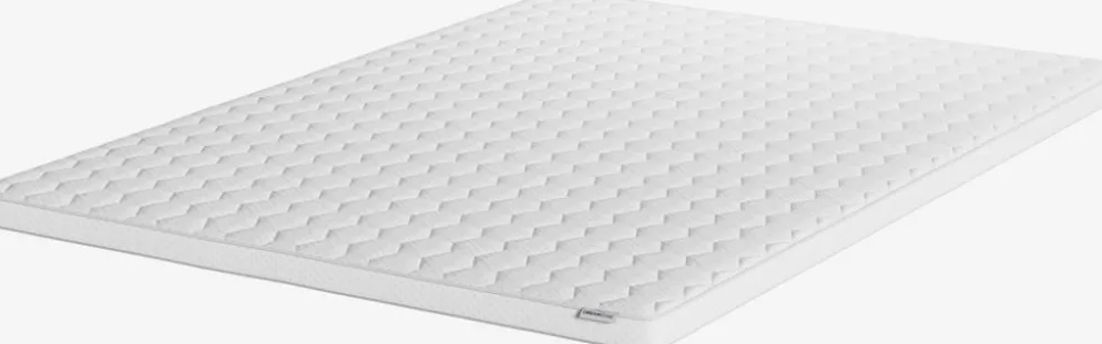 KVISTENPlusSurmatelas 140x190cm KVISTEN Blanc