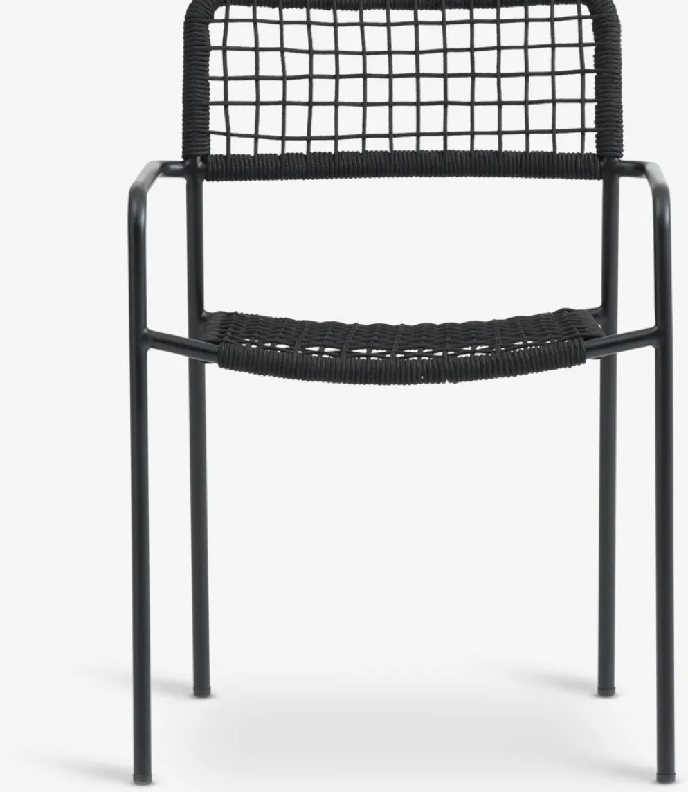 LABINGChaise empilable LABING noir