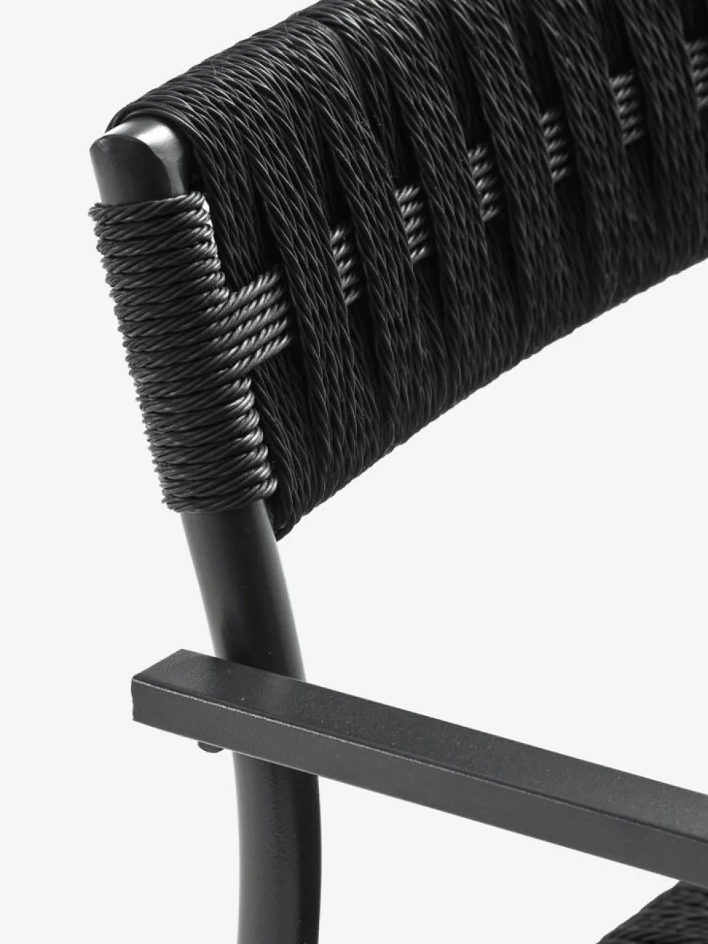 LANGET + TRILLEVALLENLANGET L207 table + 4 TRILLEVALLEN chaises noir