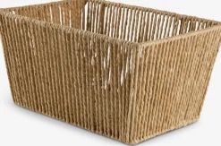 LARSEMILPanier LARSEMIL l23xL33xH17cm naturel