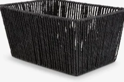 LARSEMILPanier LARSEMIL l23xL33xH17cm noir