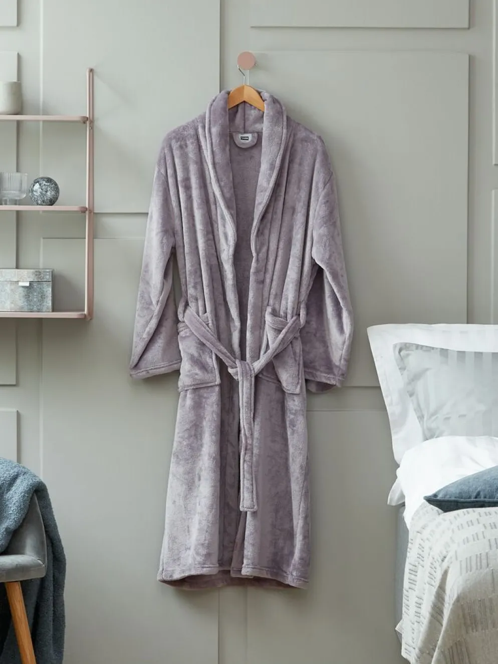 LERUMPlusPeignoir LERUM S/M violet clair