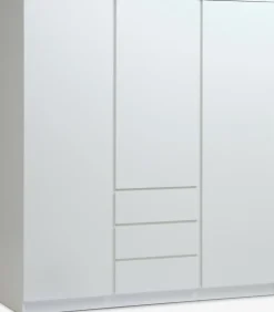 LIMFJORDENArmoire LIMFJORDEN 180x200 combi blanc