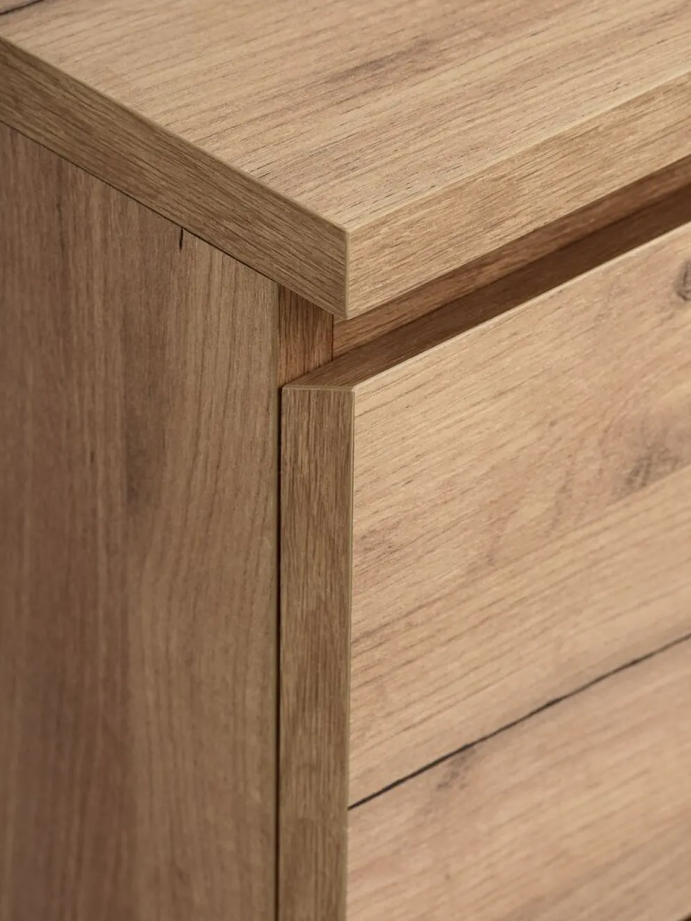 LIMFJORDENCommode 3+3 tiroirs LIMFJORDEN coloris chêne naturel