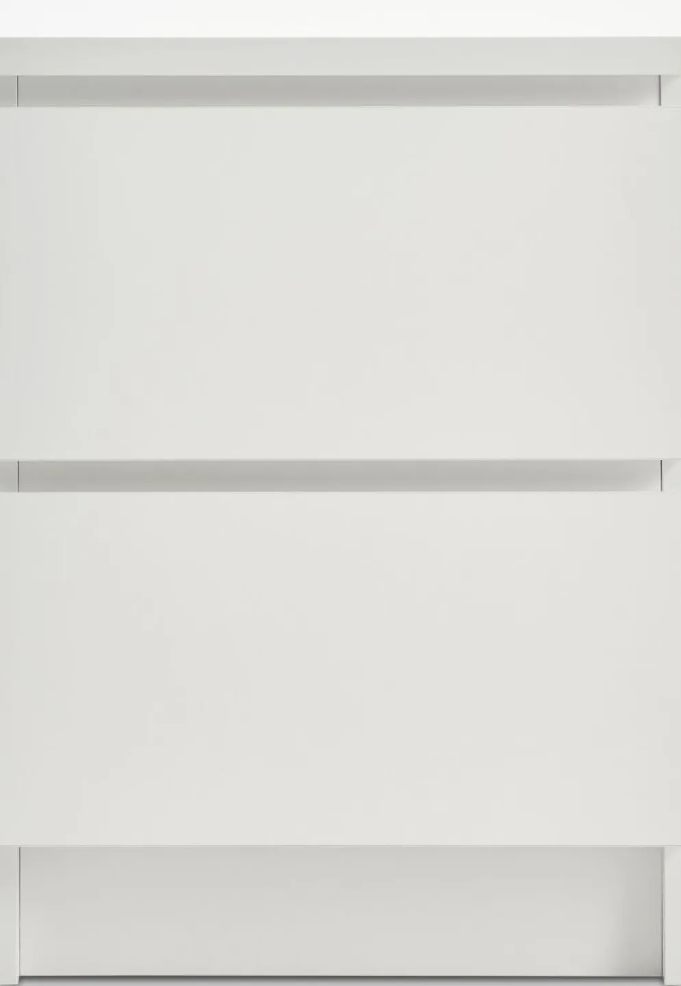 LIMFJORDENTable de nuit LIMFJORDEN 2 tiroirs blanc