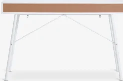 LINDVEDBureau LINDVED 48x120 2 tiroirs blanc