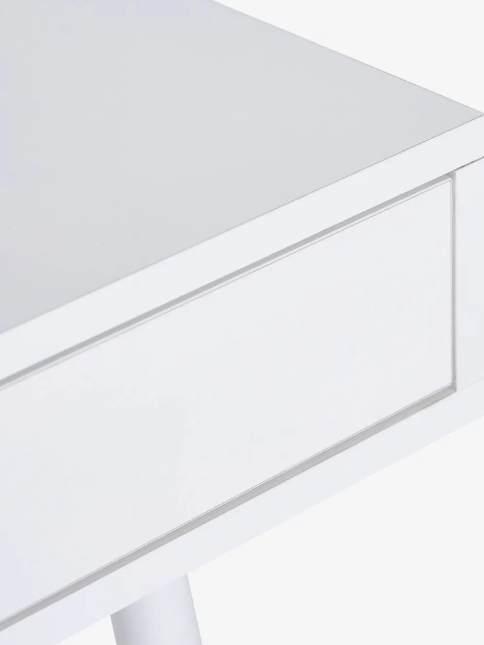 LINDVEDBureau LINDVED 48x120 2 tiroirs blanc