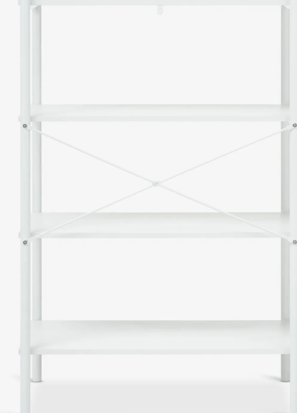 LINDVEDÉtagère LINDVED 4 tablettes blanc