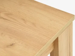 LINTRUPTable LINTRUP 90x190/280 coloris chêne naturel