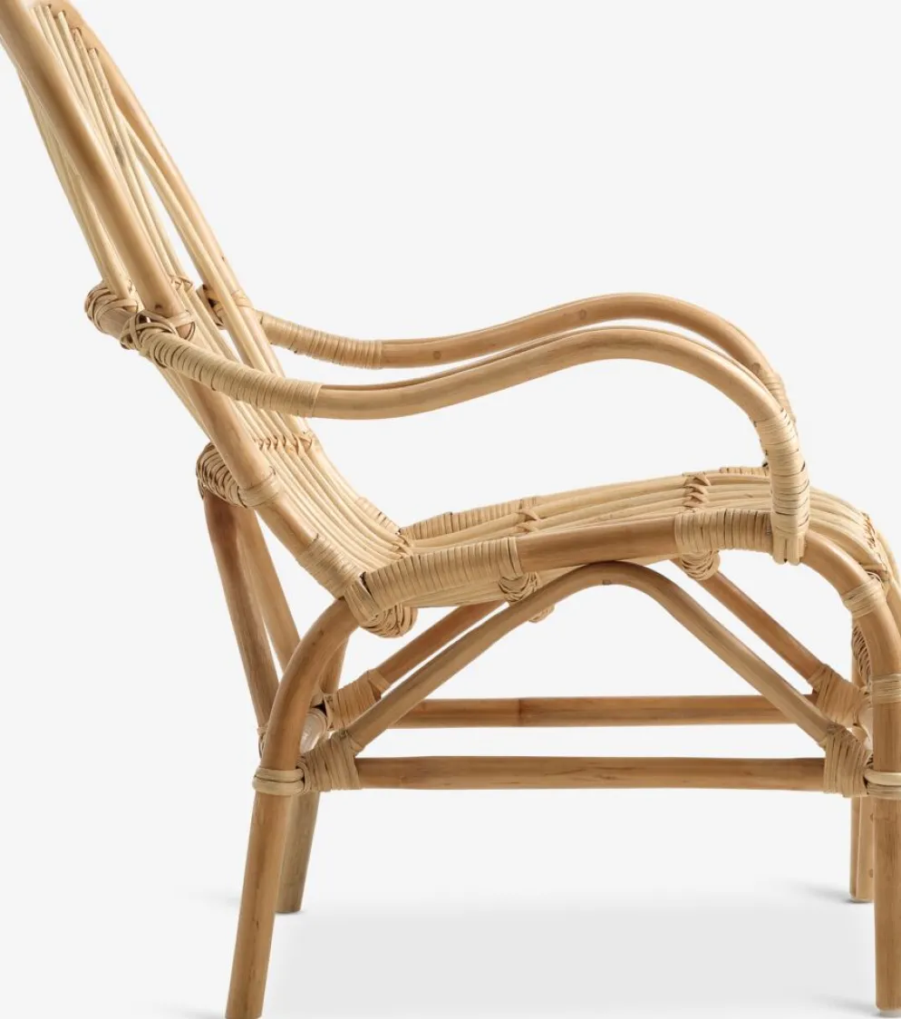 LISELEJEFauteuil LISELEJE dossier haut naturel