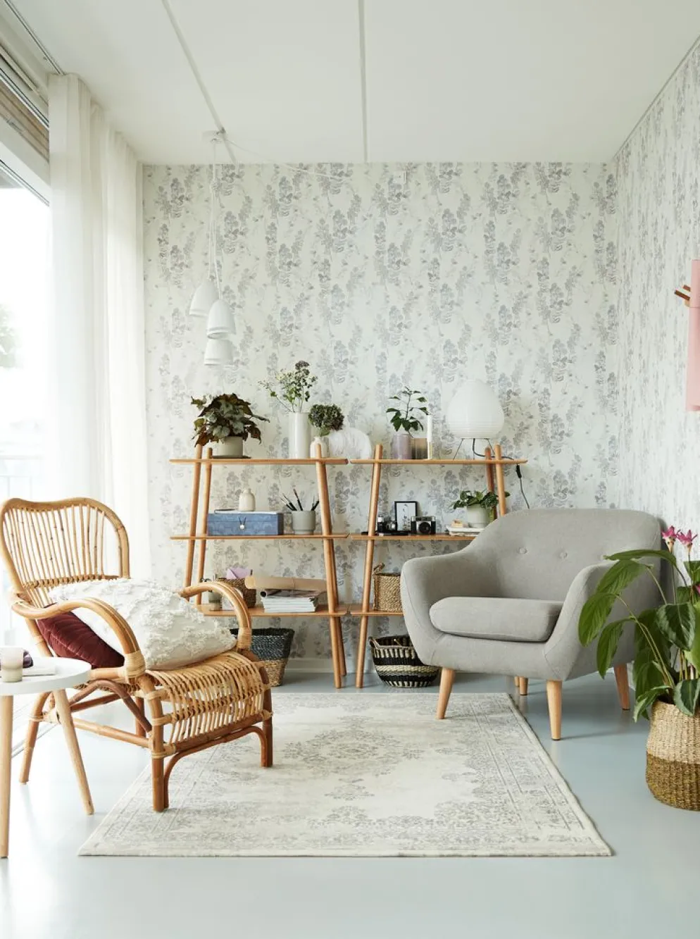 LISELEJEFauteuil LISELEJE dossier haut naturel