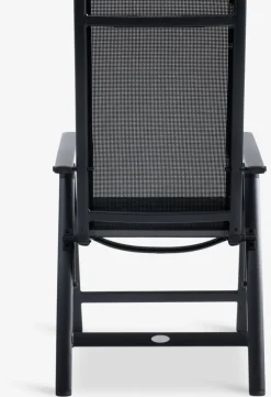 LOMMAChaise inclinable LOMMA noir
