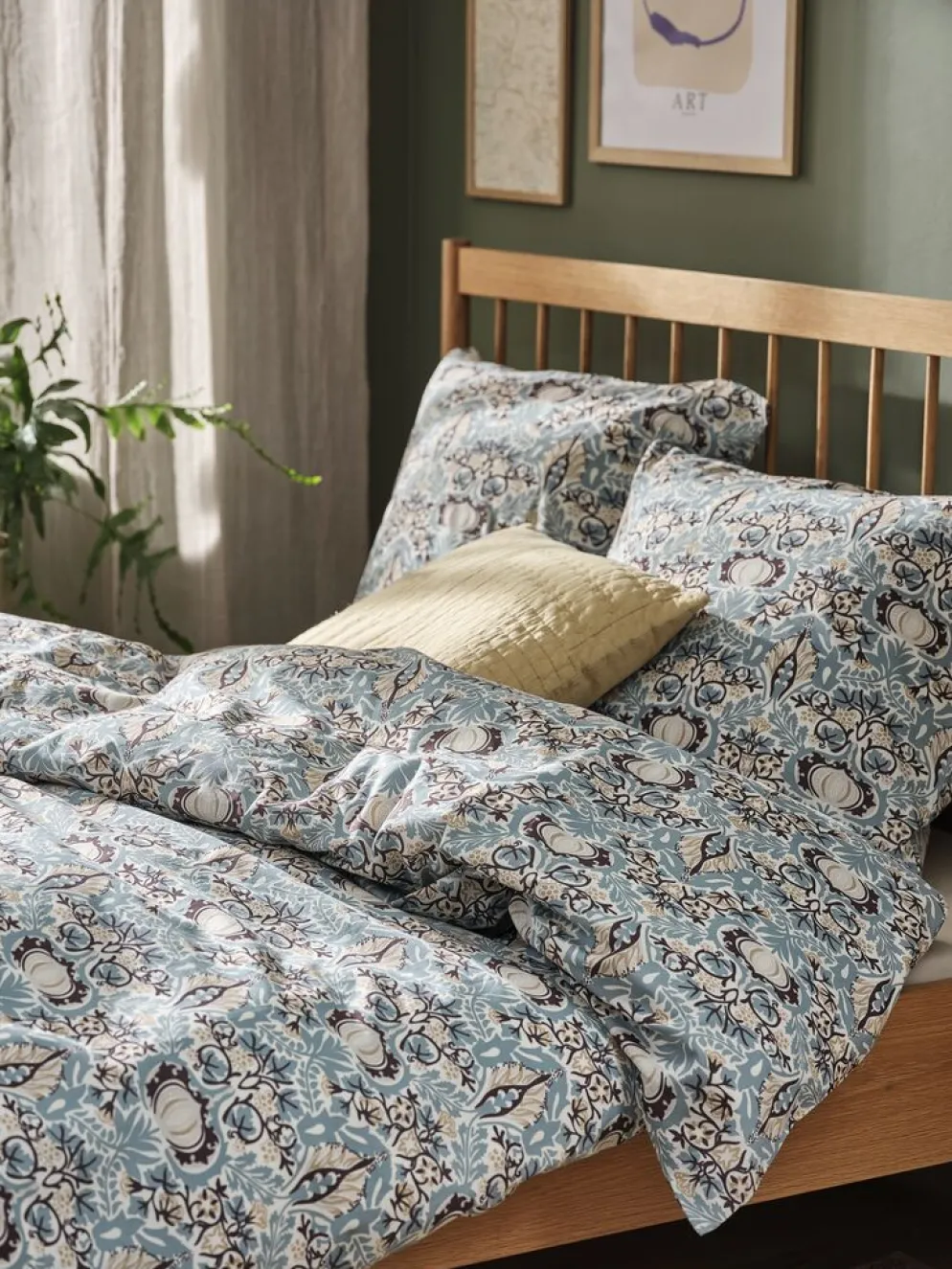 LOVISBasicParure de lit LOVIS 240x220 pétrole