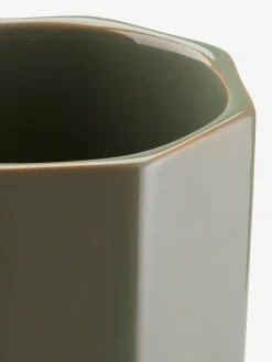 LUCASCache-pot LUCAS Ø14xH16 cm vert foncé