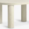 LUNDEBORGTable basse LUNDEBORG 68x85 coloris travertin