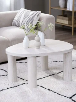 LUNDEBORGTable basse LUNDEBORG 68x85 coloris travertin
