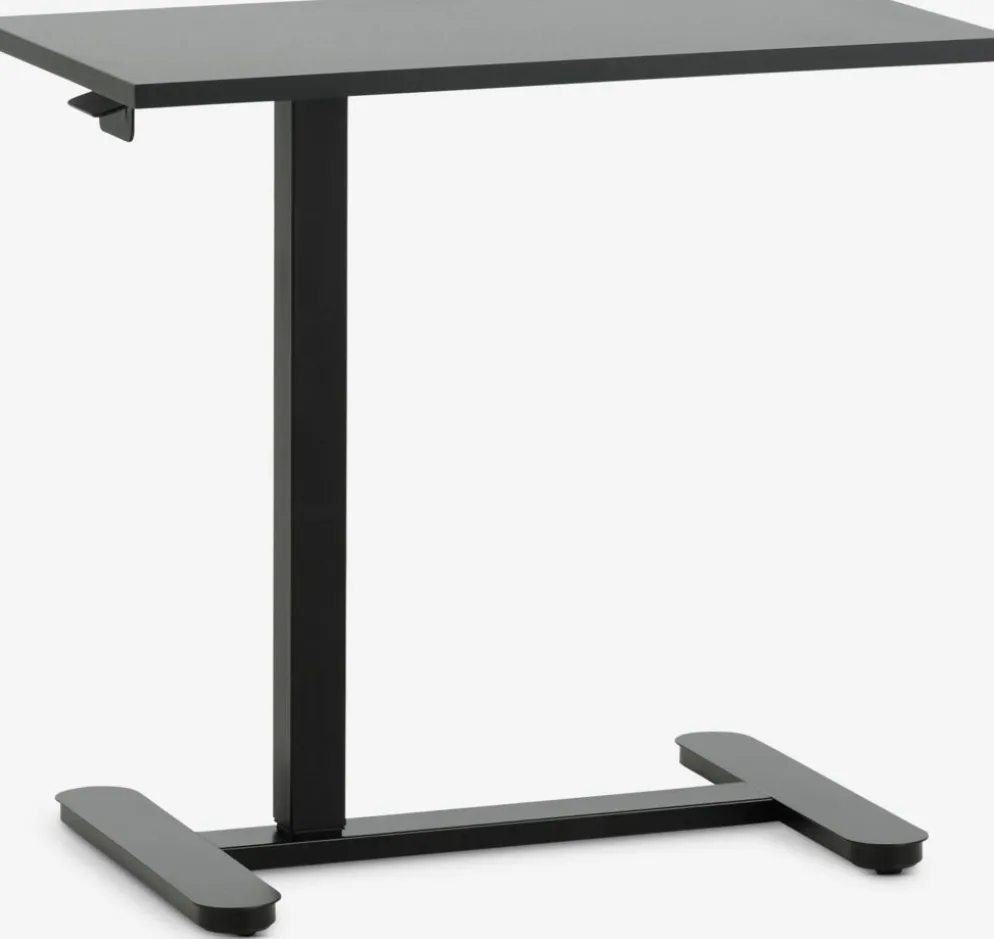 LUNDTOFTBureau à hauteur réglable a/vérin à gaz LUNDTOFT 40x70 noir