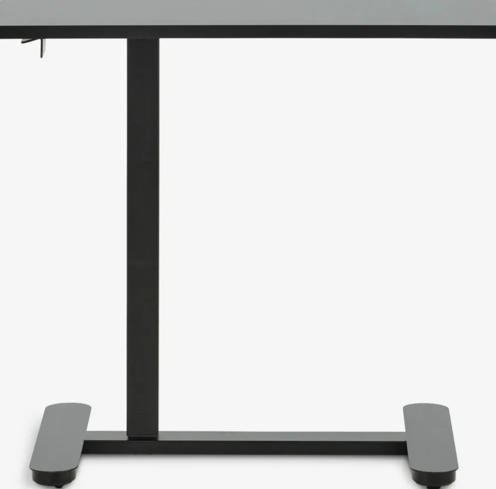 LUNDTOFTBureau à hauteur réglable a/vérin à gaz LUNDTOFT 40x70 noir