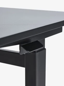 LUNDTOFTBureau à hauteur réglable a/vérin à gaz LUNDTOFT 70x130 noir