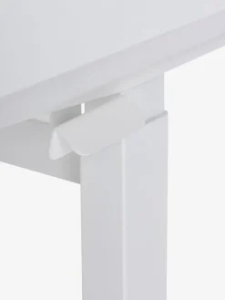 LUNDTOFTBureau hauteur réglable a/vérin à gaz LUNDTOFT 70x130 blanc